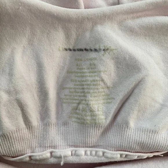 Intimately Free People Ballet Bodysuit Light Pink Sleeveless V-Neck, Small #312 - Picture 5 of 6